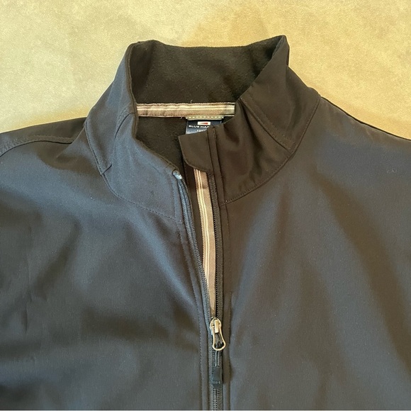 Fleece lined Jacket. Black. Full zip 
XL. Blue Harbour - Picture 2 of 7